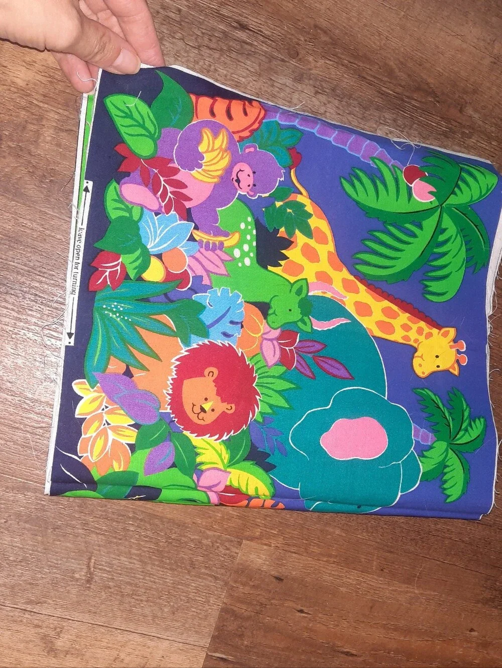 The Rainbow Zebra Fabric
